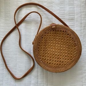 Anthropologie round purse